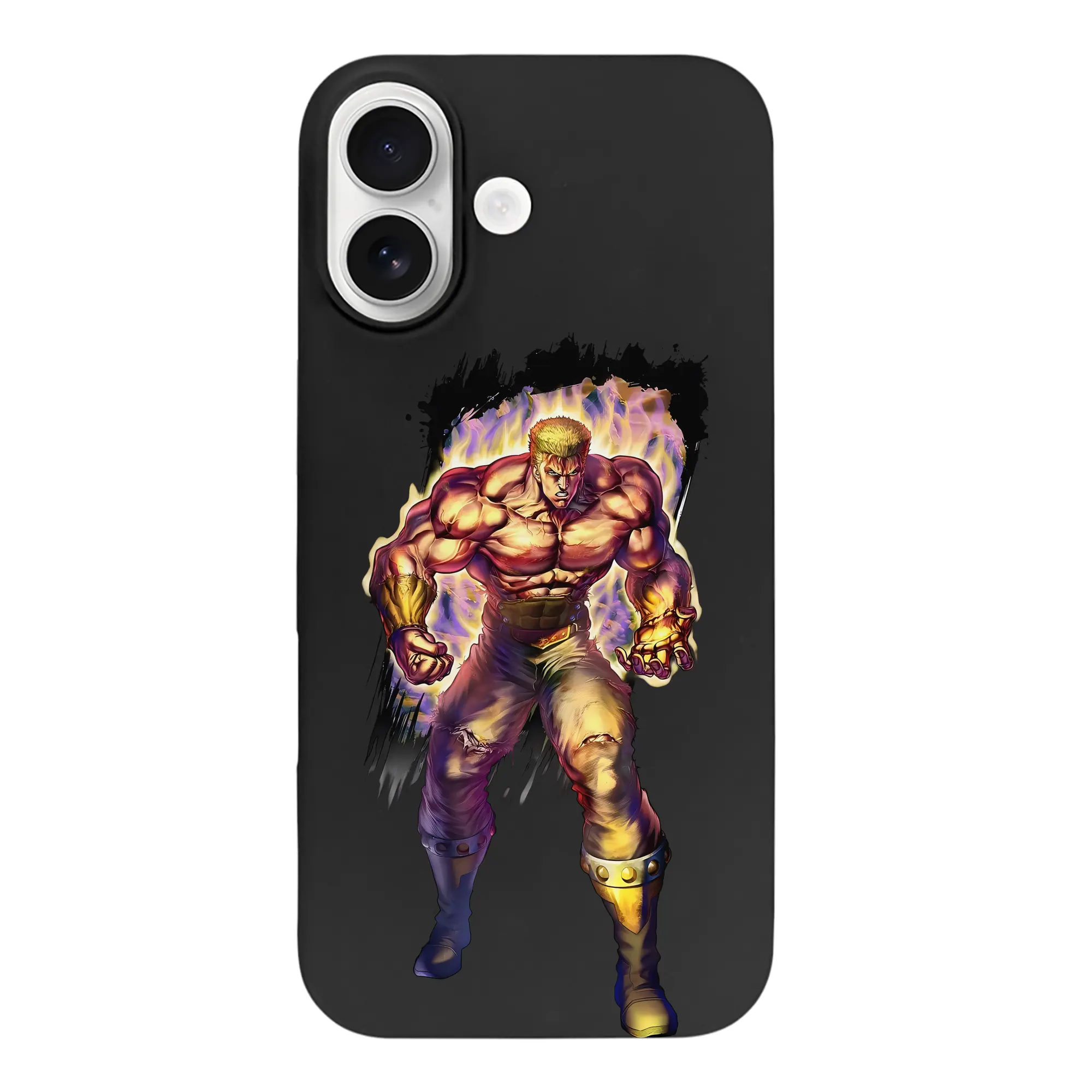 北斗の拳 グッズ,ラオウ - iPhone 17 シリーズ シリコンケース 薄型 耐衝撃 指紋防止 ソフトタッチカバー 精密フィット 傷防止 保護ケース iPhone 17/17 Air/17 Pro/17 Pro Max 対応